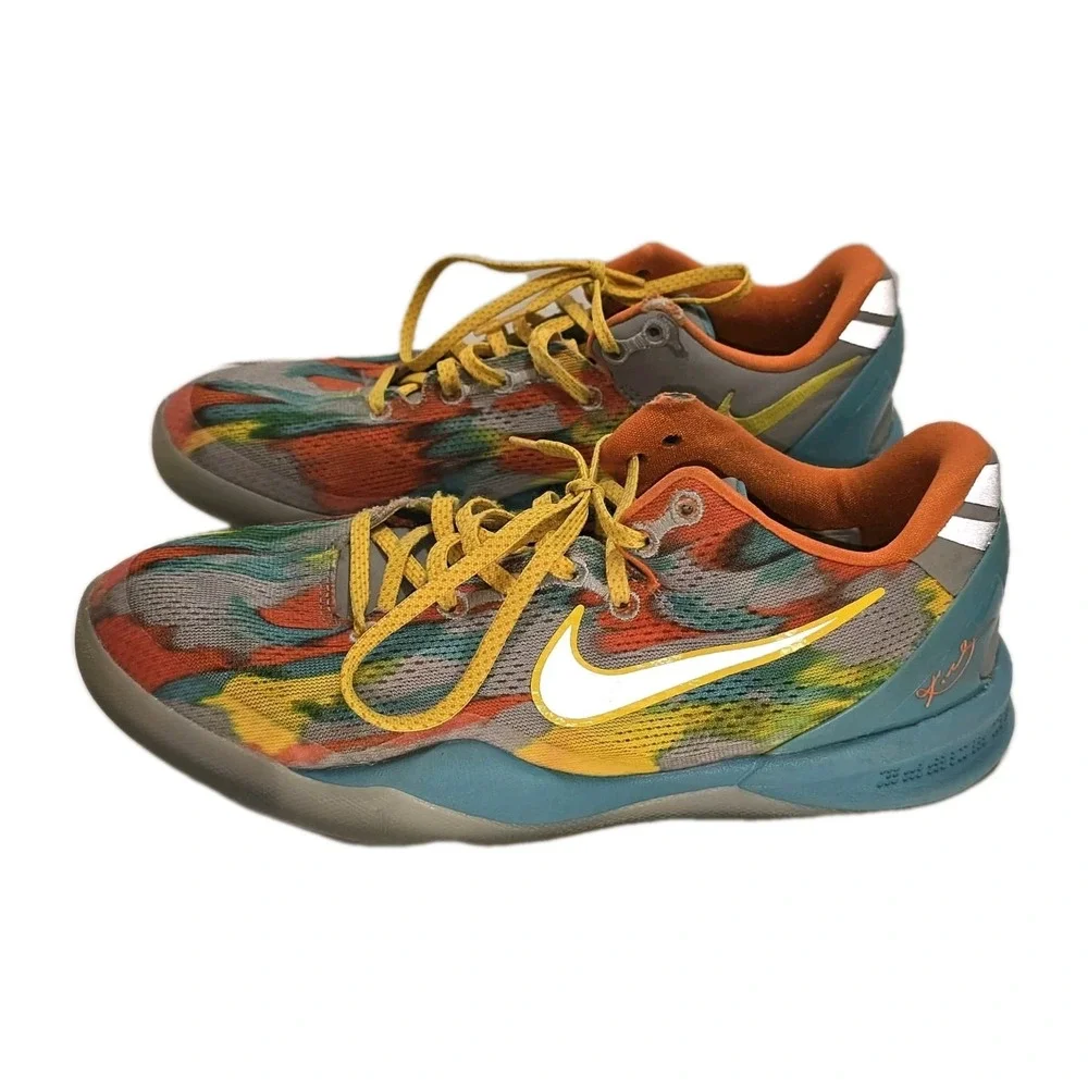 Nike Kobe 8 Protro GS 6.5Y GUC 🎨🔥 Rare‎ Colorway Basketball Shoes